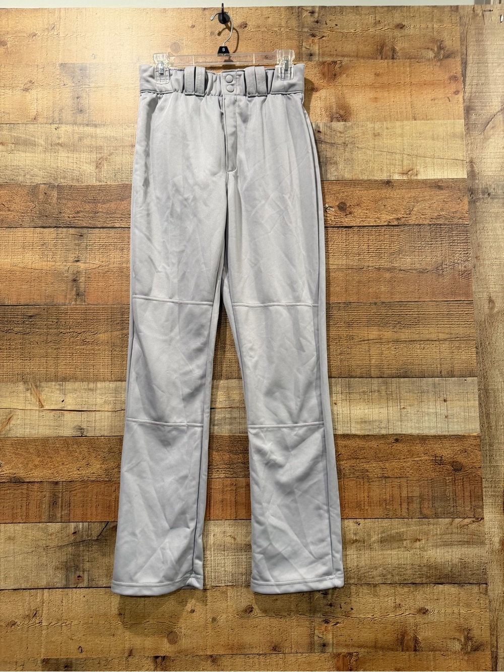 New With Tags Wilson Light Gray Baseball Pants with Embroidered Logo Size Small